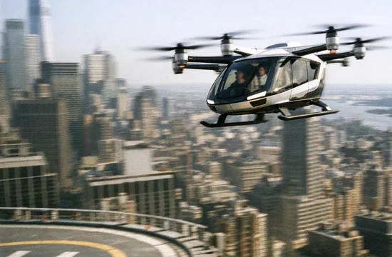 Летающие такси могут