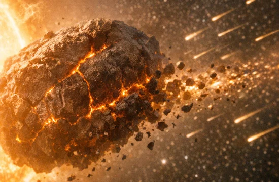 Метеорный поток, рождённый