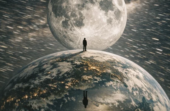 Почему луна выглядит