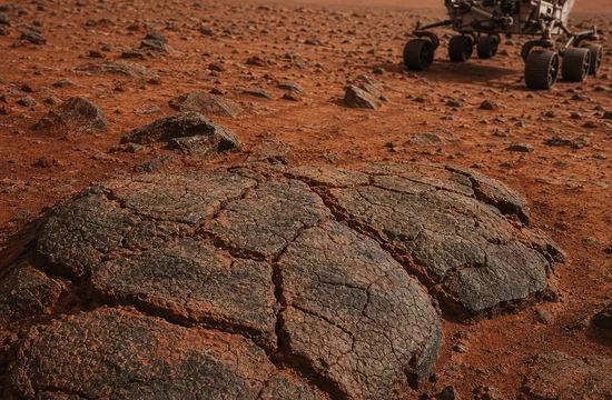 Марсианские «чешуи дракона»: