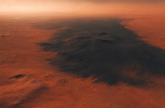 Тёмное пятно на