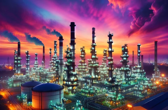 Нефтеперерабатывающий завод становится