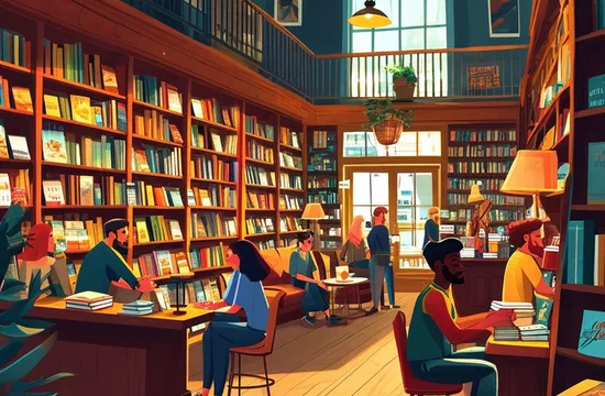 Книжные магазины как