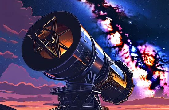 Гигантский глаз: телескоп,