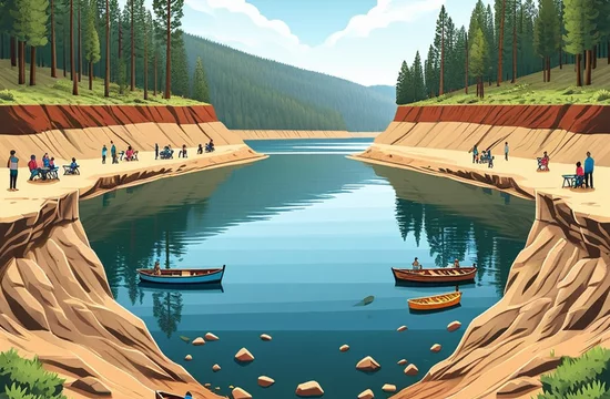 Неожиданный подъем: озеро