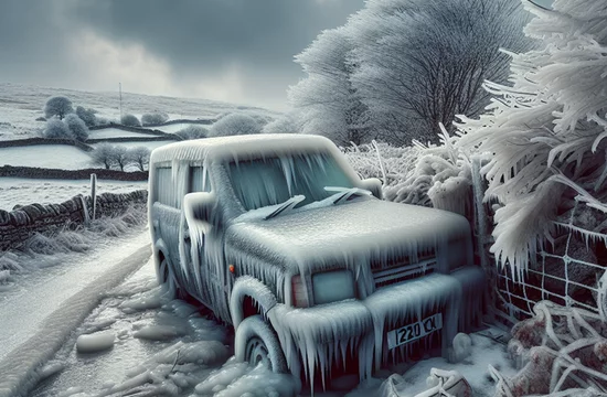 Ледяной плен: автомобильный