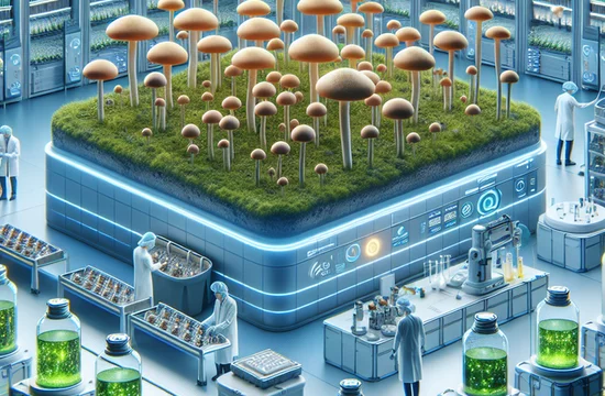 Грибные биобатареи: 3D-печать