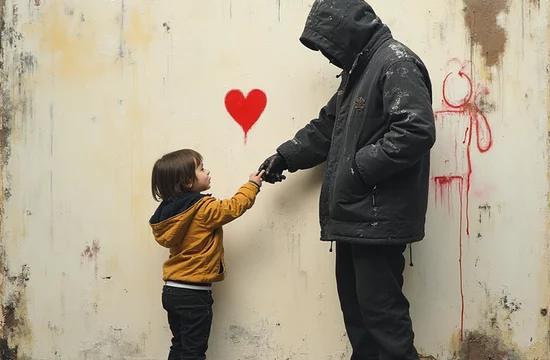 Забытые полотна Бэнкси: