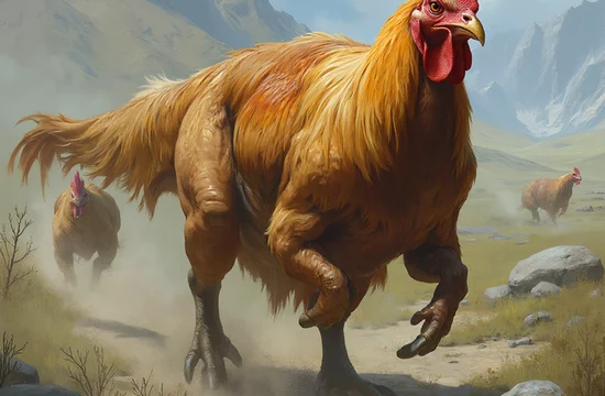 "Куриный" хищник: переворот