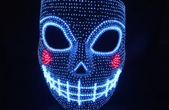 Светодиодная маска: проект