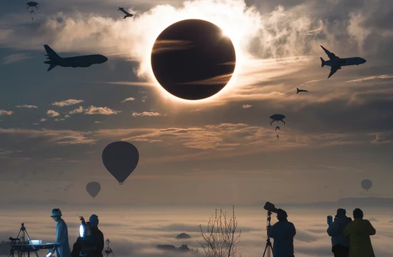 Солнечное затмение 2024: