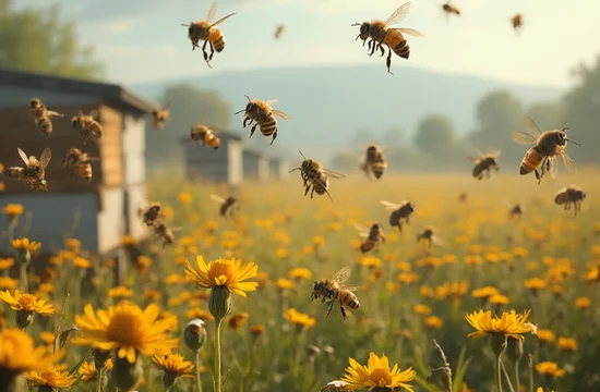 Почему пчелы летают