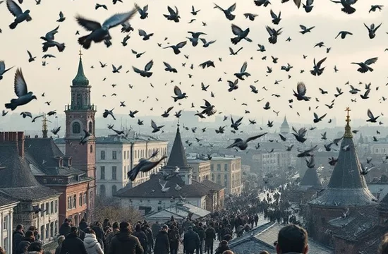 Почему голуби были