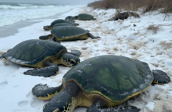 Почему зелёные морские