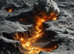 Могли ли лунные каньоны сформироваться быстрее, чем вы моргнете глазом?