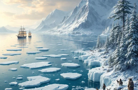 Карское море: ледяная