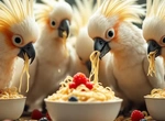 Кулинарные эксперименты какаду: птицы проявили осознанный выбор вкусовых сочетаний
