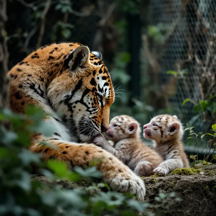 Первые росомахи в Dudley Zoo