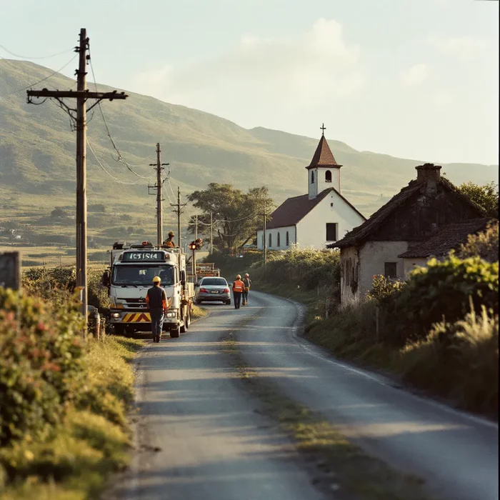 Закрытие Ballaugh Loop для модернизации телекоммуникаций