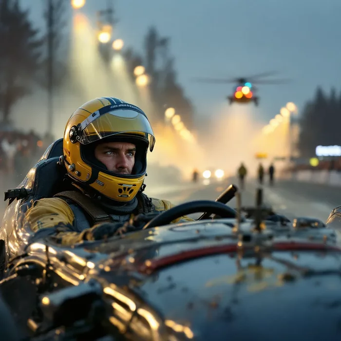 Флинтoff выжил после страшной аварии в Top Gear