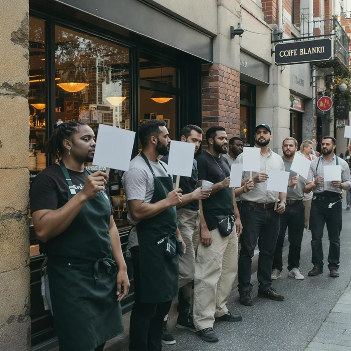 Протест бариста: более 1000 сотрудников Starbucks вышли на забастовку из-за нового дресс-кода