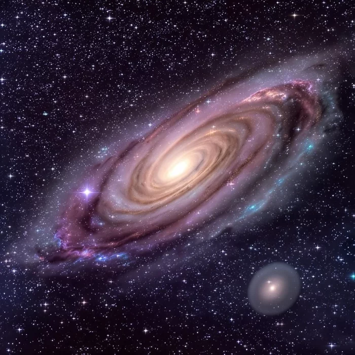 Что скрывает разноцветная панорама звёздной фабрики NGC 253?