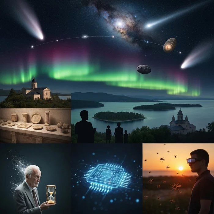 Космические вспышки, ускользающее время и тайны прошлого