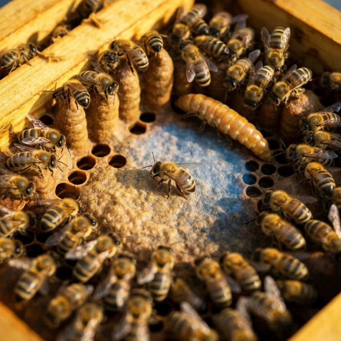 Запах слабости: как пчёлы свергают свою королеву