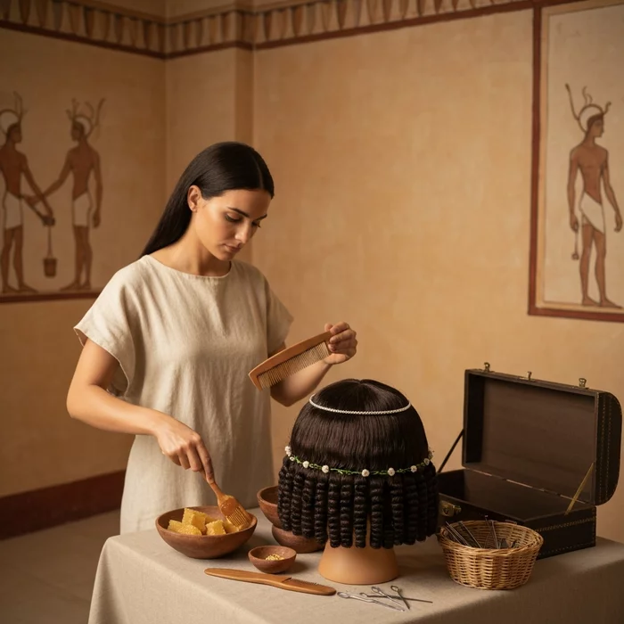 Каким был рецепт геля для волос во времена нового царства?