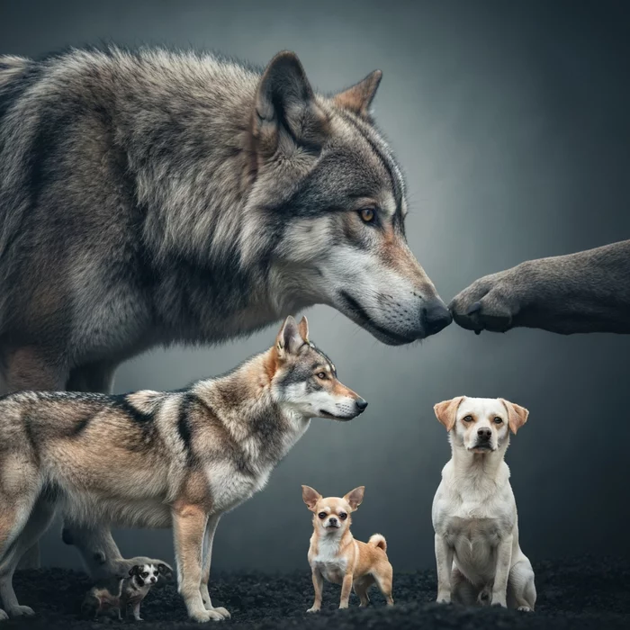 Скрытая волчья родословная обнаружена в геноме большинства современных собак