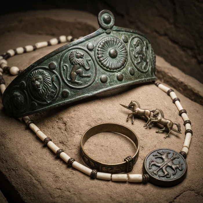 Символ падения власти: тайна древнего захоронения женщины с перевернутой диадемой