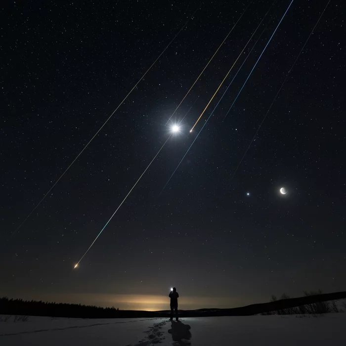 Самый мощный звездопад 2025 года: полное руководство по наблюдению потока Геминиды