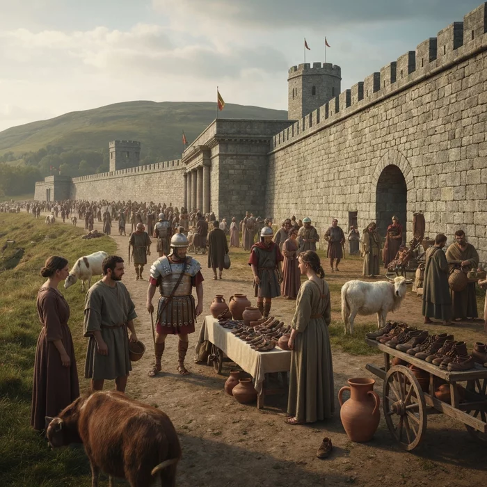 Действительно ли вал Адриана был безлюдным военным рубежом