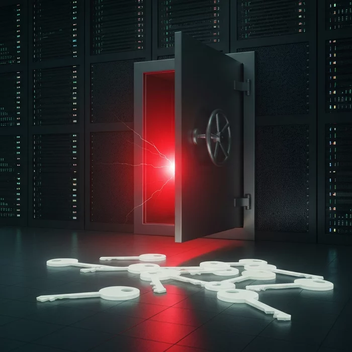 Чем грозит использование жестко закодированных ключей в решениях Gladinet?