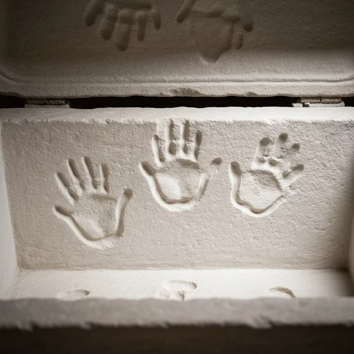 Кто оставил свои отпечатки на гипсе в римских захоронениях 1800 лет назад?