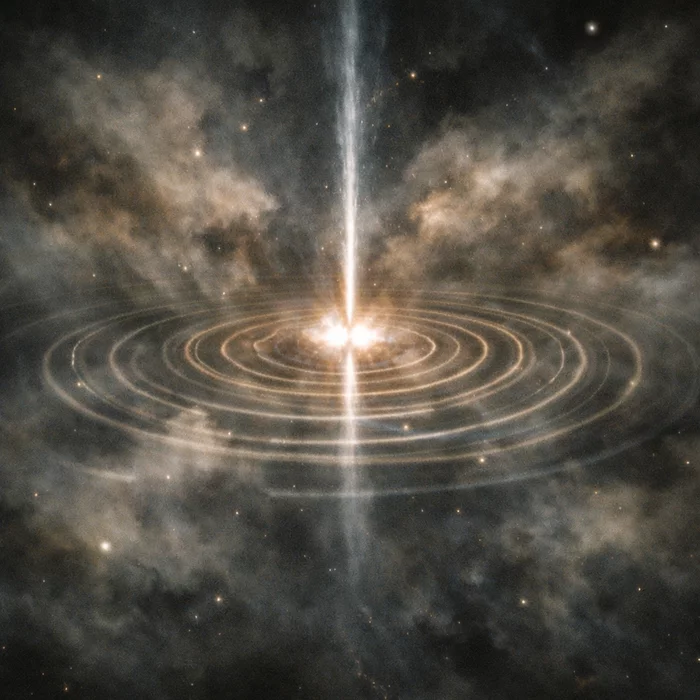 Четыреста колец в туманности эмбрион раскрыли тридцатилетнюю тайну звездной эволюции