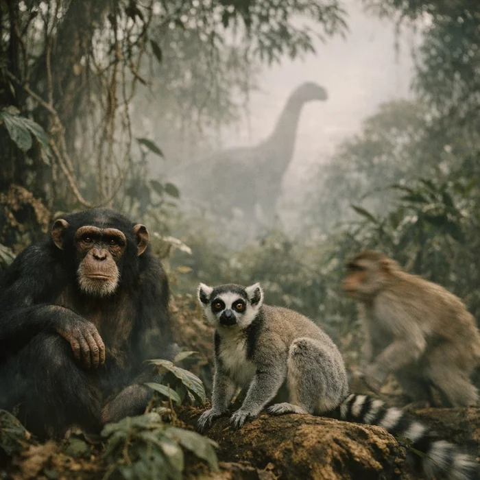 Знаете ли вы, что приматы появились до вымирания динозавров, и готовы ли проверить свои знания об этом в деталях?