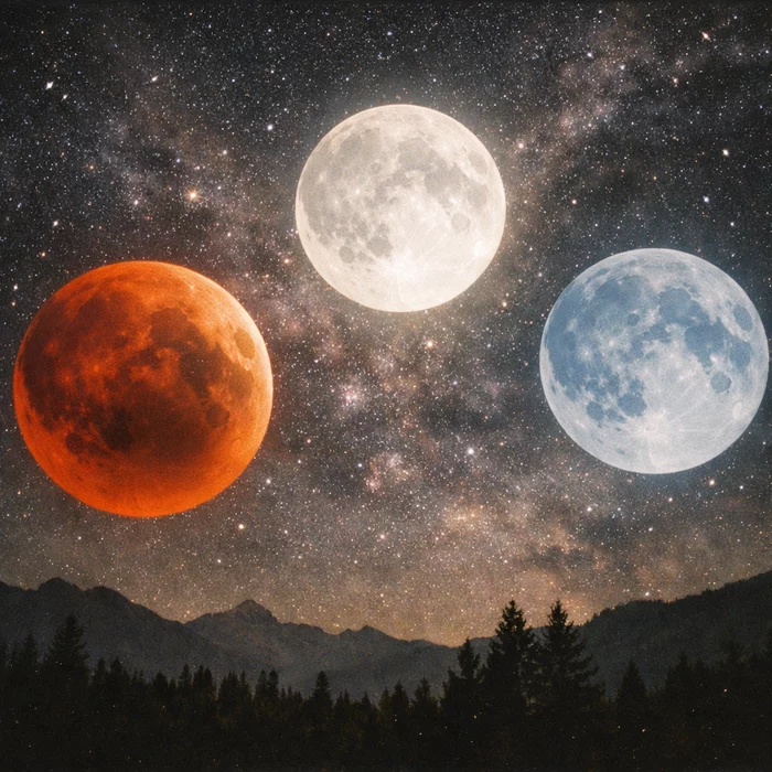 Что приготовила луна на 2026 год: когда наблюдать 13 полнолуний, кровавое затмение и редкие суперлуния?