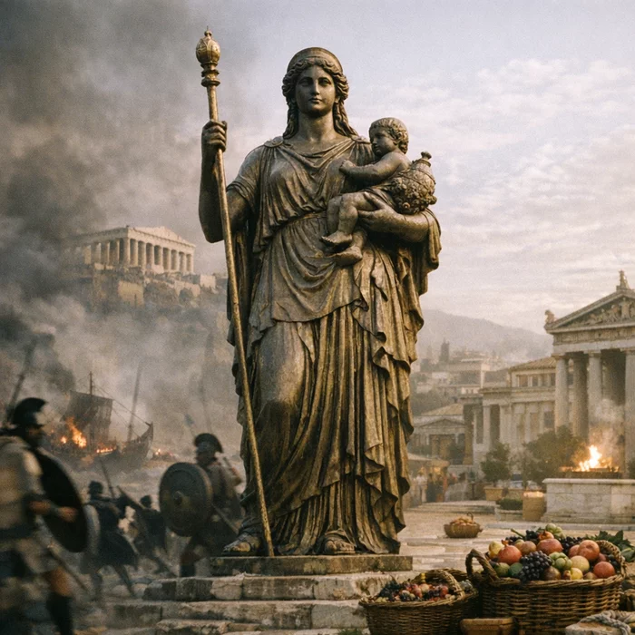 Эйрена против Ареса: изобретение богини мира в разгар бесконечных войн древней Греции