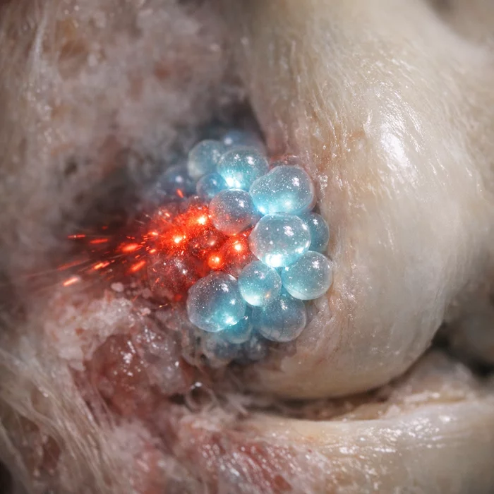 Экспериментальная терапия «губкой боли» восстанавливает хрящи и блокирует сигналы воспаления