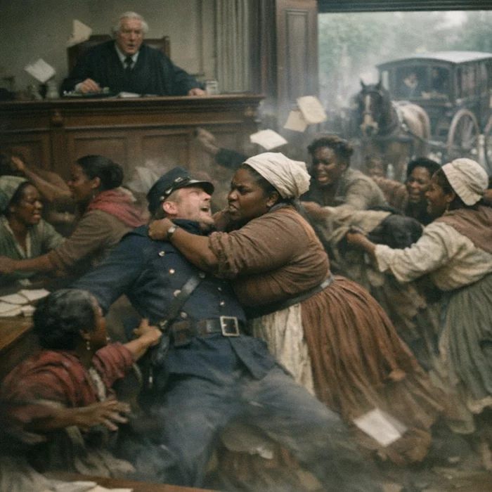 Как беспрецедентный бунт чернокожих женщин в суде Бостона разрушил планы рабовладельцев?