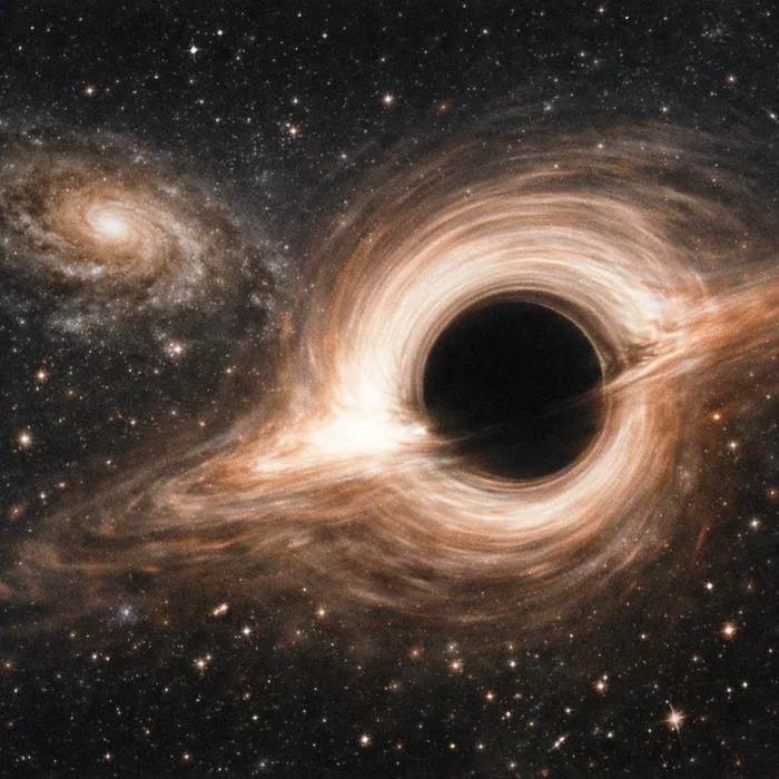 Тихое схлопывание звезды в черную дыру зафиксировано в соседней галактике
