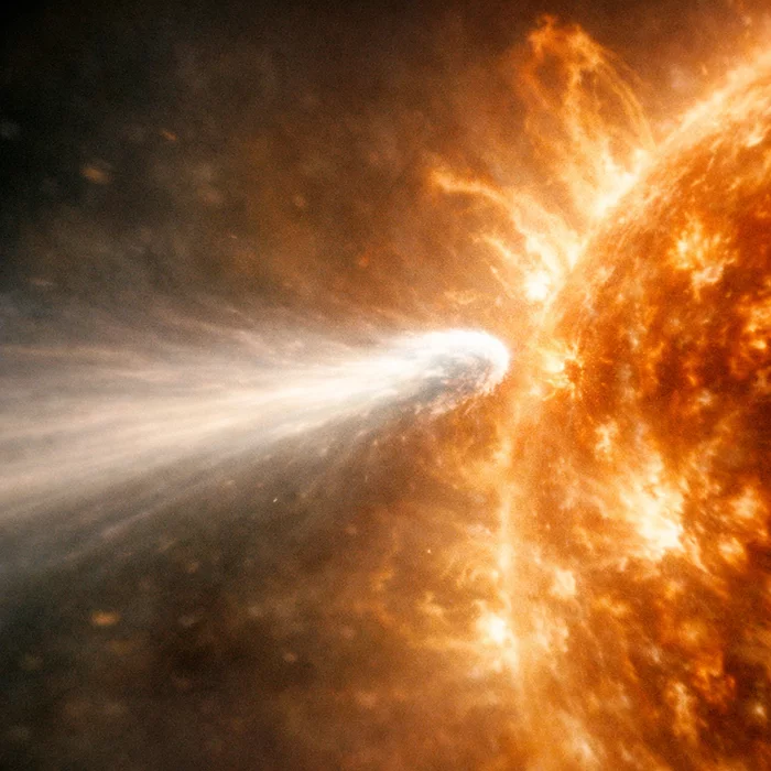 Сможет ли новая комета пережить сближение с солнцем и стать видимой невооруженным глазом средь бела дня?