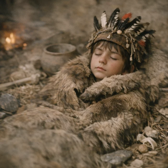 Во что одели мальчика из каменного века перед погребением на острове Скатехольм?