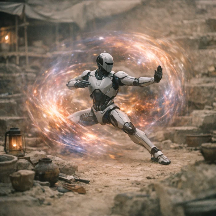 Кунг-фу роботы, «суп большого взрыва» и кости отца на груди подростка — что произошло в науке за неделю?