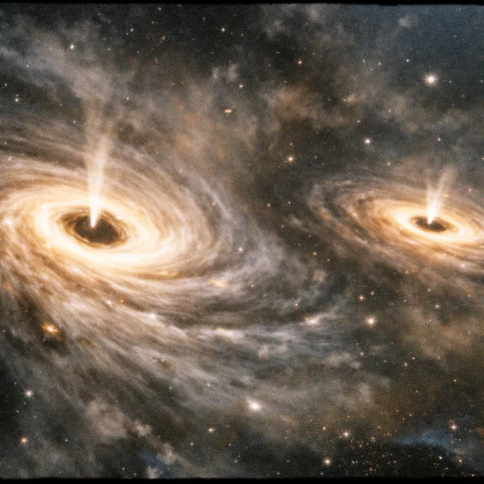 Древнейшие черные дыры вселенной оказались современными сверхмассивными гигантами