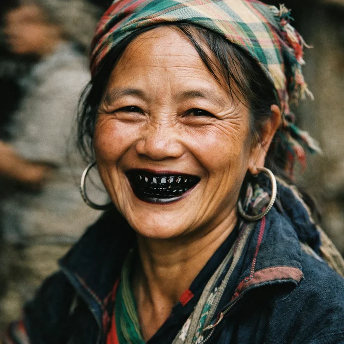 Зачем люди во Вьетнаме чернили зубы две тысячи лет назад и почему продолжают делать это сейчас?