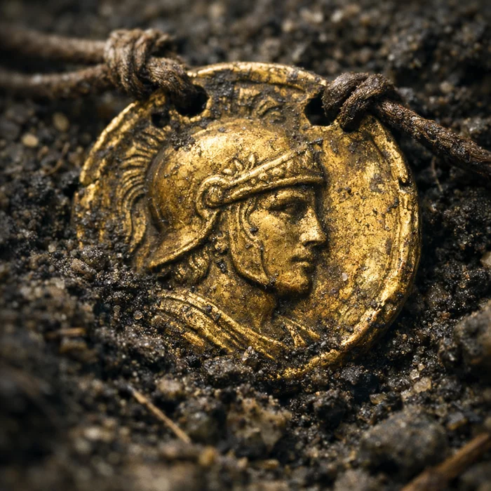 Золотая монета из земли Британии: след воина великой языческой армии?