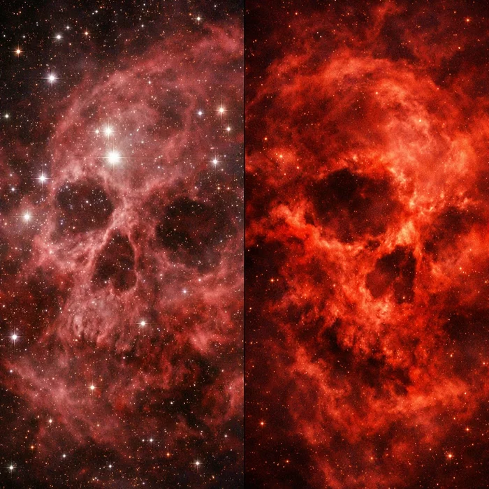 Какие кровавые тайны раскрывает туманность PMR 1 на новых снимках телескопа Уэбба?