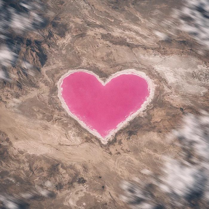 Розовое сердце Аргентины, которое видно из космоса